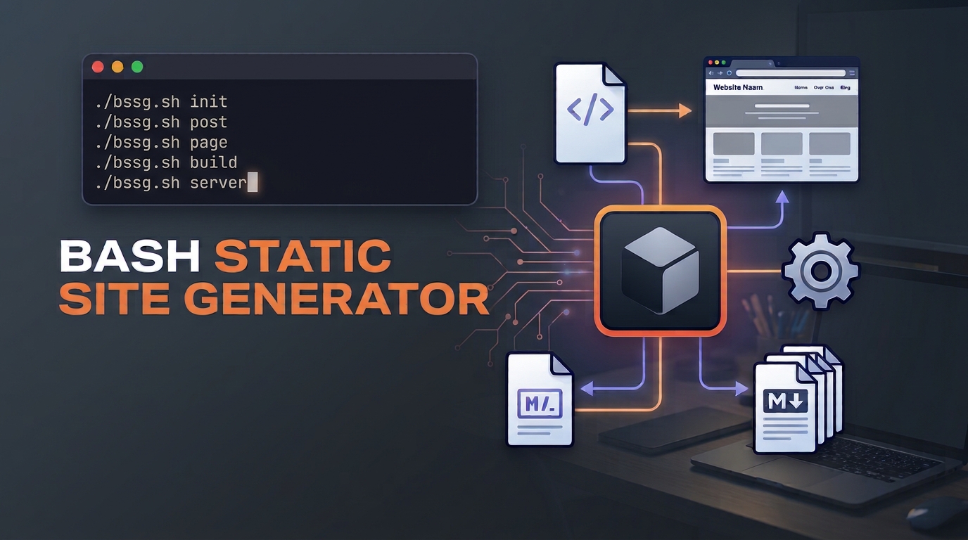 Bash Static Site Generator (BSSG)